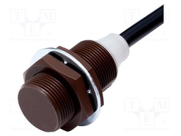 Sensor: inductive; OUT: PNP / NO; 0÷10mm; 10÷30VDC; M18; IP67; brass