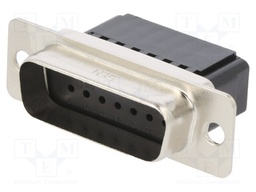 D-Sub; PIN: 15; plug; CD; male; w/o contacts