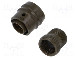 Connector: circular; plug; PT/451