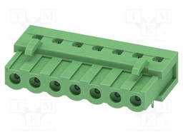 PCB headers, nominal cross section: 2.5 mm?, color: green, n