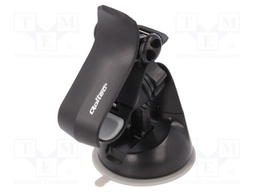 Car holder; black; for windscreen; Size: max.6.8"