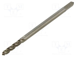 Tap; M2,5; 450m; L: 50mm; Holder: square,machine; 2.1mm