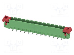 PCB headers, nominal cross section: 2.5 mm?, color: green, n