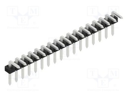 Connector: pin strips; pin header; male; PIN: 17; 2mm; THT; 1x17