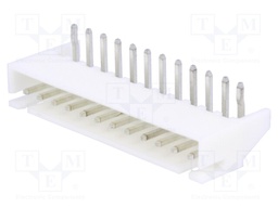 Socket; wire-board; male; A2501; 2.5mm; PIN: 12; THT; 250V; 3A; tinned