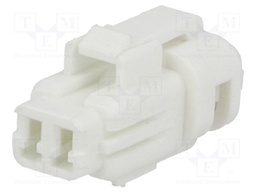 Connector: wire-wire/PCB; 565,E-Seal; plug; female; IP67; white