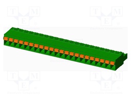 Connector: pluggable terminal block; plug; female; straight; 12A