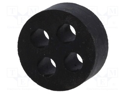 Insert for gland; with metric thread; Size: M25; IP54; Holes no: 4