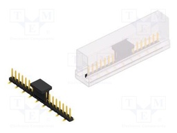 Connector: pin strips; pin header; male; PIN: 18; 2mm; SMT; 1x18