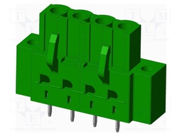 Connector: pluggable terminal block; socket; female; straight
