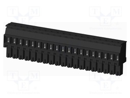 Connector: pluggable terminal block; plug; female; angled 90°