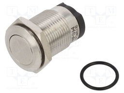 Switch: vandal resistant; Pos: 2; SPST; 10A/24VDC; IP65; OFF-ON