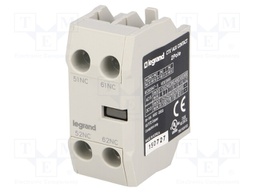 Auxiliary contacts; Series: CTX3; Leads: screw terminals