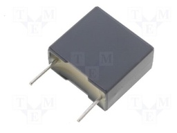 Capacitor: polypropylene; X2; 15nF; 15mm; ±20%; 18x5x11mm; 275VAC