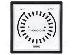Meter: panel; LED; 400VAC; 45÷65Hz; IP40; panel; 96x96mm