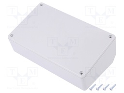 Enclosure: desktop; EUROPULT P; X: 161mm; Y: 95mm; Z: 64mm; ABS