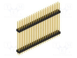 Connector: pin strips; pin header; male; PIN: 48; 2.54mm; THT; 2x24