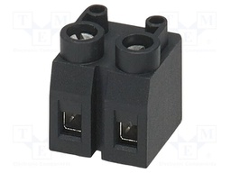 PCB terminal block, number of potentials: 2, number of rows: 