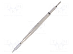 Tip; chisel; 0.6x0.3mm