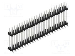 Connector: pin strips; pin header; male; PIN: 46; 2mm; SMT; 2x23