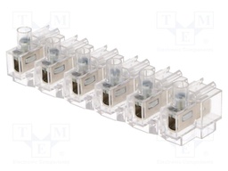 Terminal block; ways: 6; 0.75÷4mm2; screw terminal; 400V; 16A