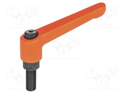 Lever; adjustable; Thread len: 16mm; Lever length: 78mm; GN 300