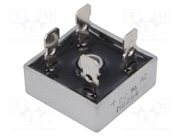 Single-phase bridge rectifier; Urmax:400V; If:25A; Ifsm:400A
