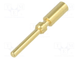 Contact; Size: 1,6mm; male; 0.34÷1.5mm2; crimped; for cable