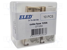 Fuse: fuse; 125A; 58VDC; ceramic,automotive; 20x23.5x11.8mm