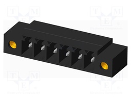 Connector: pluggable terminal block; socket; male; on PCBs
