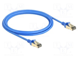 Patch cord; F/FTP; Cat: Cat 8.1; RJ45 plug,both sides; 2m; LSZH