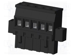 Connector: pluggable terminal block; plug; female; angled 90°