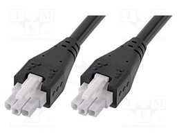 Cable; Mini-Fit Jr; female; PIN: 3; Len: 3m; 6A; Insulation: PVC
