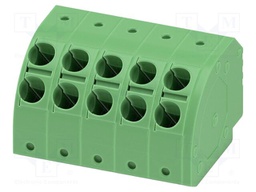PCB connector, nominal cross section: 2.5 mm?, color: green,