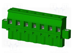 Connector: pluggable terminal block; plug; female; angled 90°