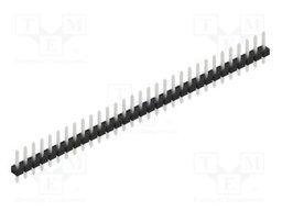 Connector: pin strips; pin header; male; PIN: 31; 2.54mm; THT; 1x31