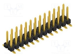 Connector: pin strips; pin header; male; PIN: 26; 2.54mm; SMT; 2x13