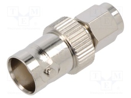 Adapter; BNC socket,SMA plug; 50Ω; 4GHz