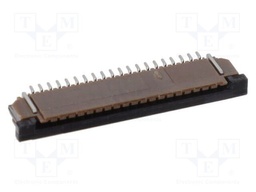 FFC/FPC CONNECTOR, 20 POSITION, 1ROW