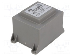 Transformer: encapsulated; 55VA; 230VAC; 12V; 4.58A; Mounting: PCB