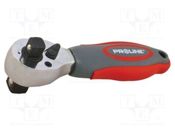 Rattle; 1/2",3/8"; double-sided,with switch; 135mm; Teeth: 72