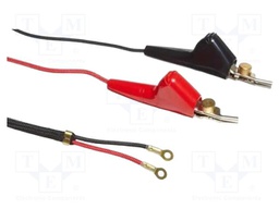 Test lead; black,red