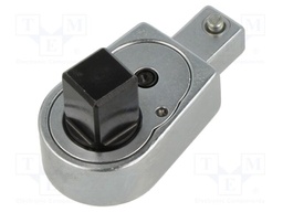 Wrench tip; rattle; 1/2"; with switch; Teeth: 30; 9x12mm; max.100Nm