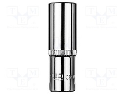 Socket; 6-angles,socket spanner; HEX 12mm; 1/4"; long