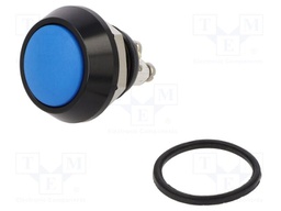 Switch: vandal resistant; Pos: 2; SPST-NO; 5A/24VDC; IP67; OFF-(ON)