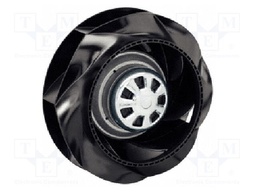 Fan: EC; radial; 230VAC; Ø250x99mm; 800m3/h; ball bearing; IP54