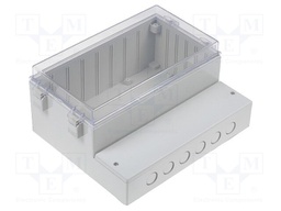 Enclosure: wall mounting; for control system elements; X: 222mm