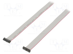 Ribbon cable with IDC connectors; Tape ph: 0.64mm; 914.4mm