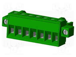 Connector: pluggable terminal block; plug; female; straight; 12A