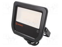 Lamp: LED flood light; 3000(typ)K; IP65; Body: black; 50W; Len: 1m